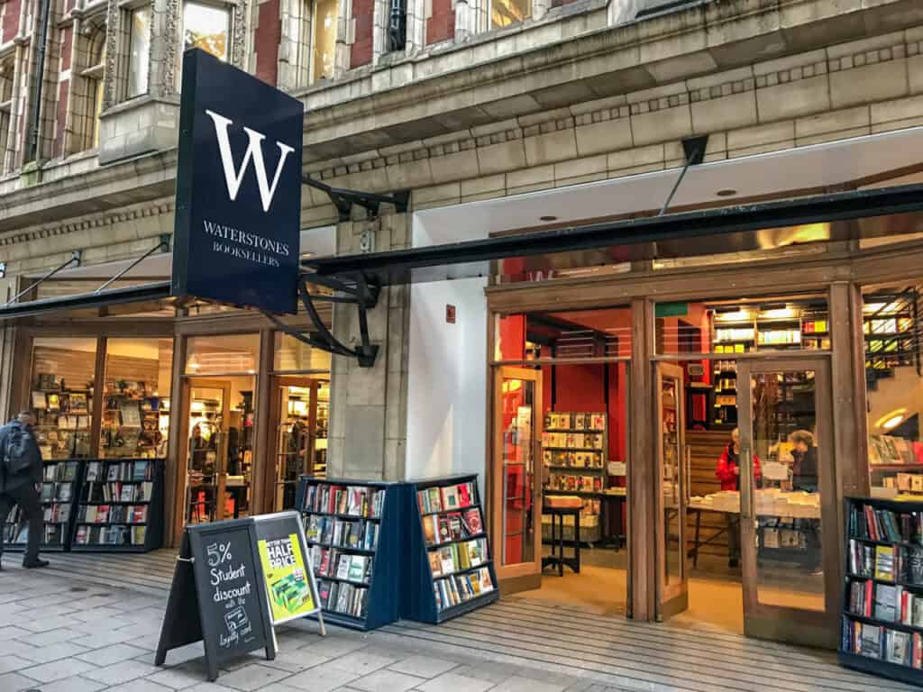 Most aesthetic places to work and study in London Dillons Coffee Waterstones Dillons