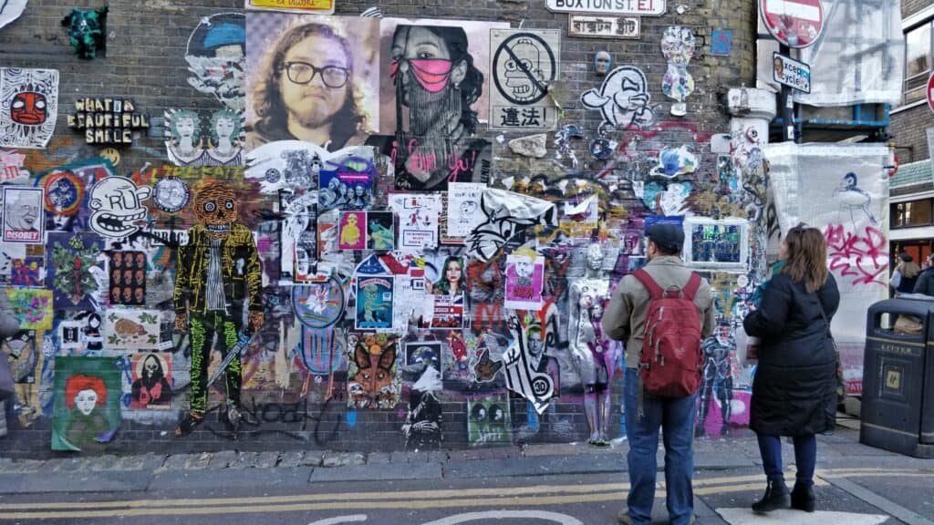 brick lane street art graffiti gallery